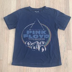 Pink Floyd Dark Side of the Moon band tee, size Small, Navy